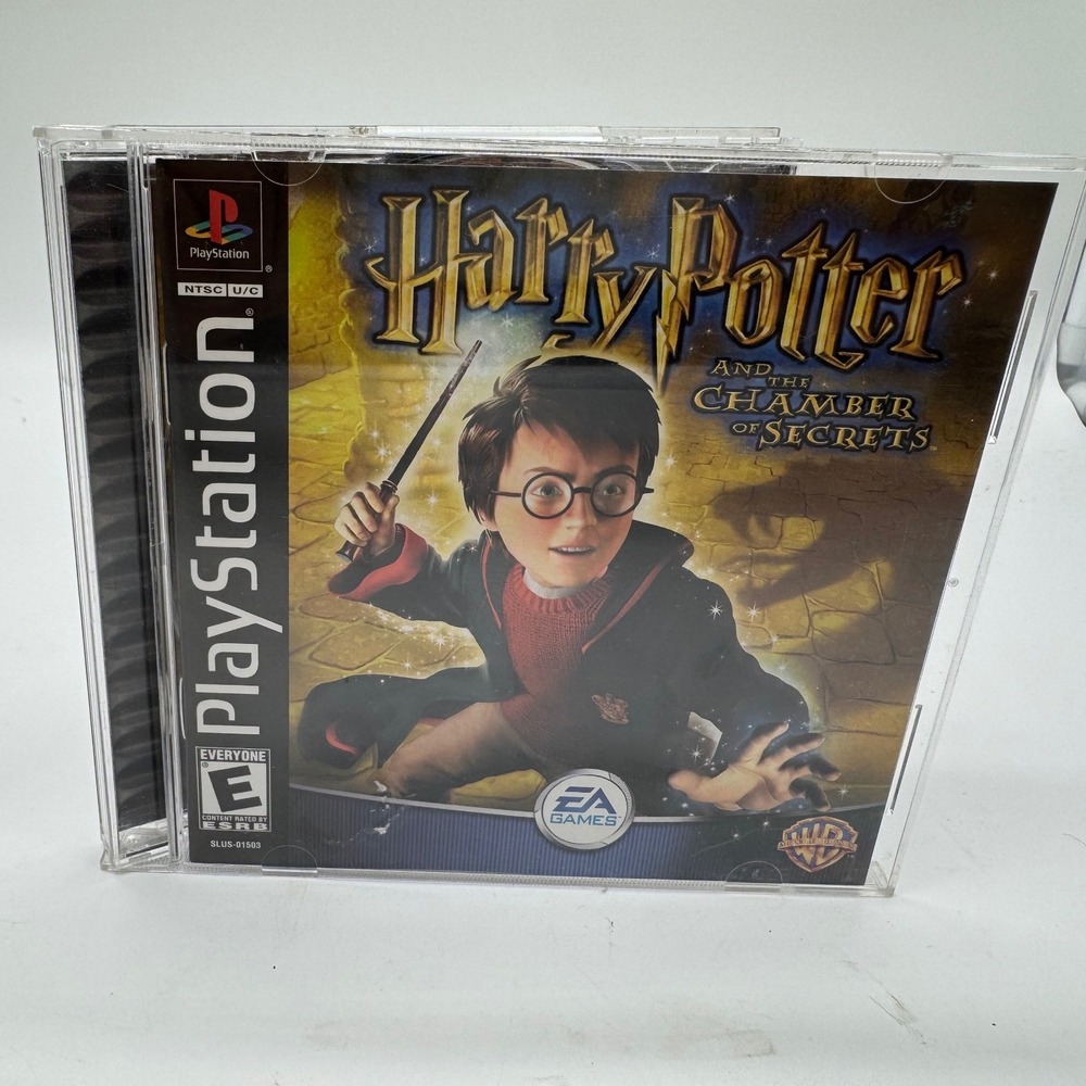 Harry Potter and the Chamber of Secrets Sony PlayStation 1 PS1 Game SLUS-01503